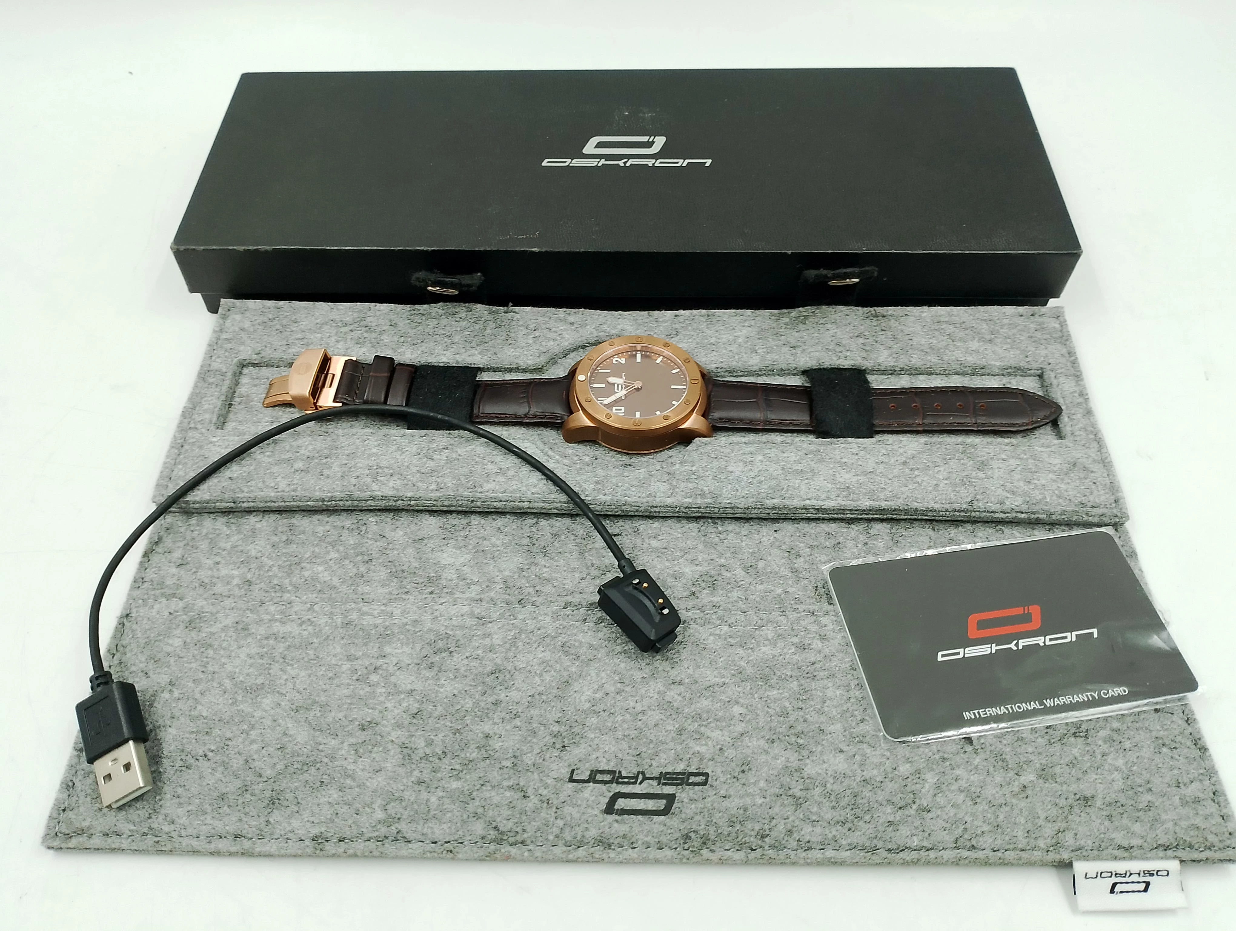 zegarek-oskron-patyna-lady-brazowa-okazja-stan-11323-2