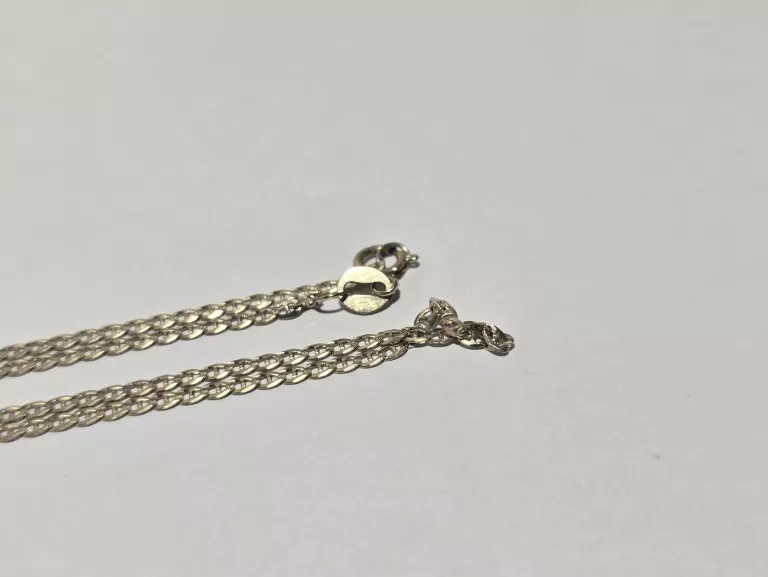 ŚLICZNY 8K ZŁTY ŁAŃCUSZEK SPLOT GUCCI, 46CM 1,75G