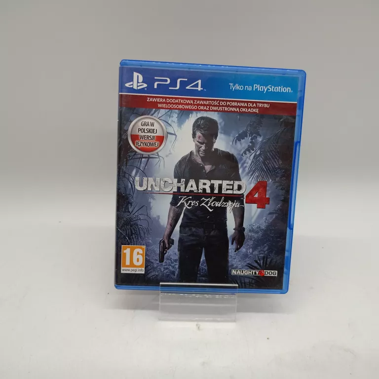 GRA PS4 UNCHARTED 4 KRES ZŁODZIEJA