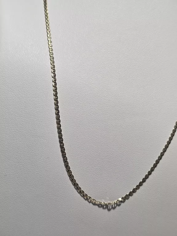 ŚLICZNY 8K ZŁTY ŁAŃCUSZEK SPLOT GUCCI, 46CM 1,75G