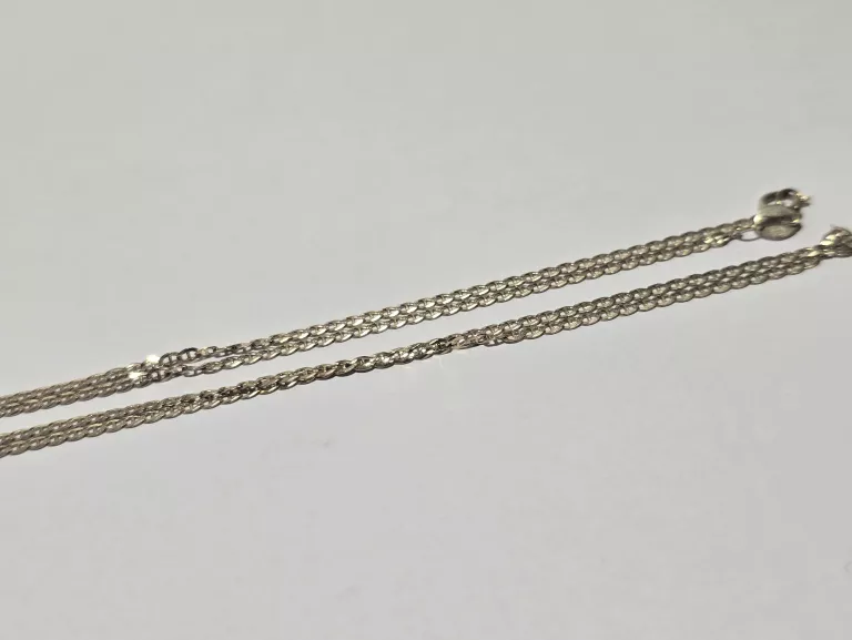 ŚLICZNY 8K ZŁTY ŁAŃCUSZEK SPLOT GUCCI, 46CM 1,75G