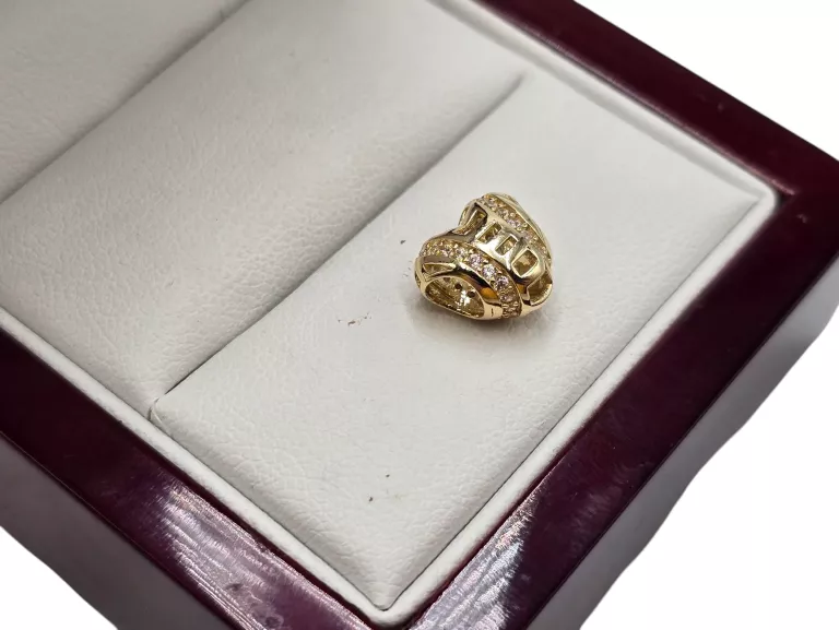 ZŁOTY KORALIK BEADS DO BRANSOLETEK MODUŁOWYCH 1,19G 585 K32