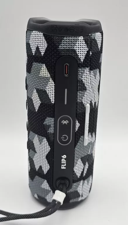 GŁOŚNIK BT JBL FLIP 6 MARTIN GARRIX EDITION CZARNO-BIAŁY