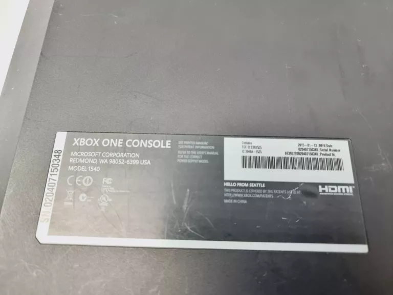KONSOLA XBOX ONE 500GB DWA PADY GRY