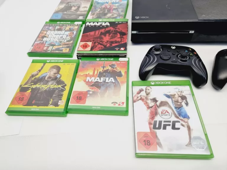 KONSOLA XBOX ONE 500GB DWA PADY GRY