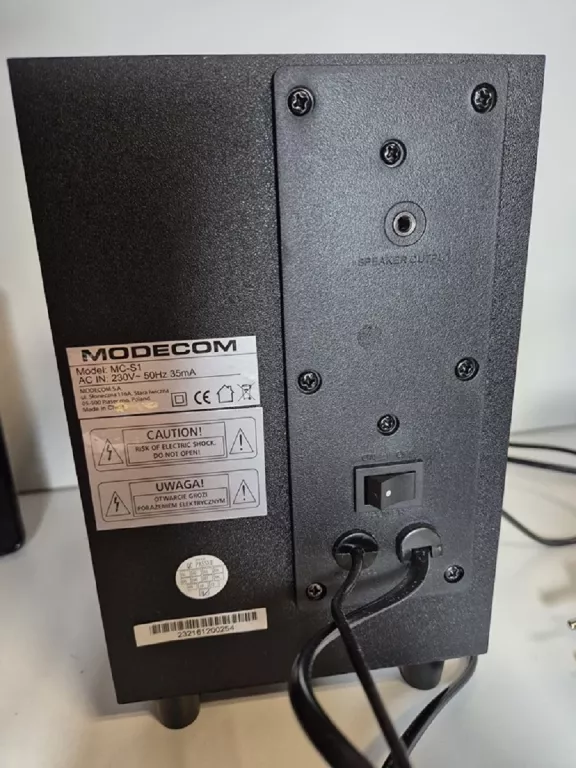 ZESTAW GŁOŚNIKÓW MODECOM MC-S1 KOMPLET