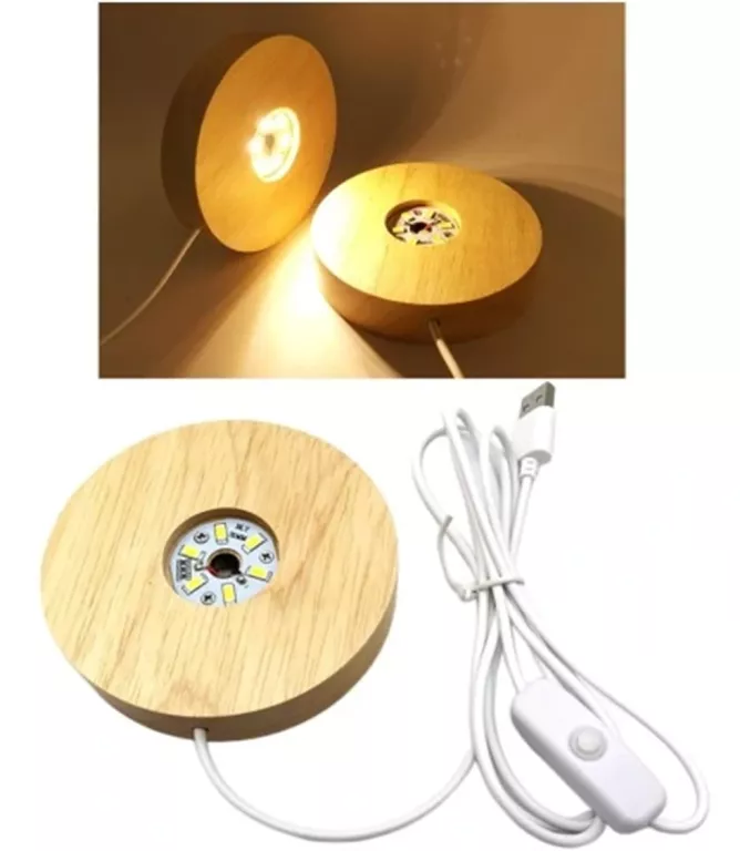 LAMPKA NOCNA LED , WTYCZKA USB, ZESTAW 2SZT. ART-STYLE