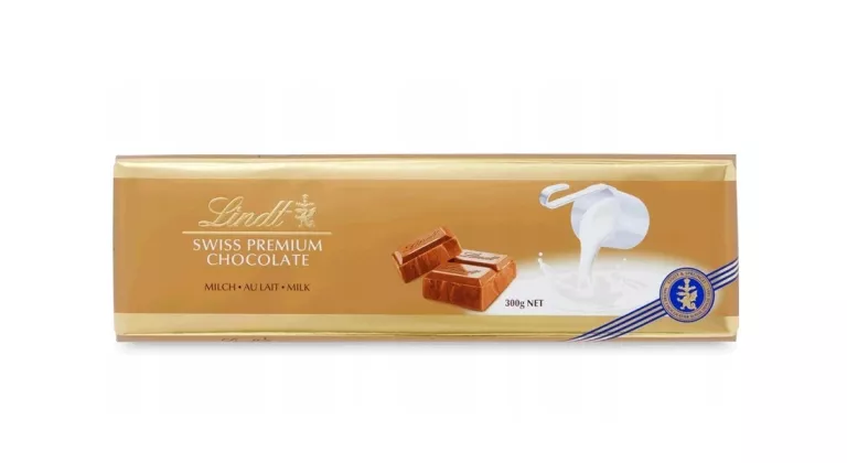 LINDT SWISS PREMIUM CHOCOLATE MILK CZEKOLADA 300G 7610400094702