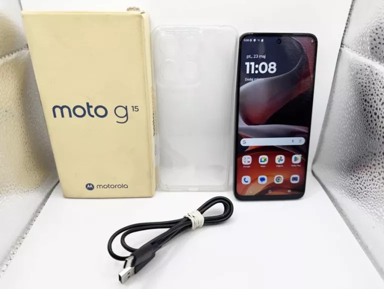 TELEFON MOTOROLA MOTO G15 8/128 GB ANDR. 15 KOMPLET
