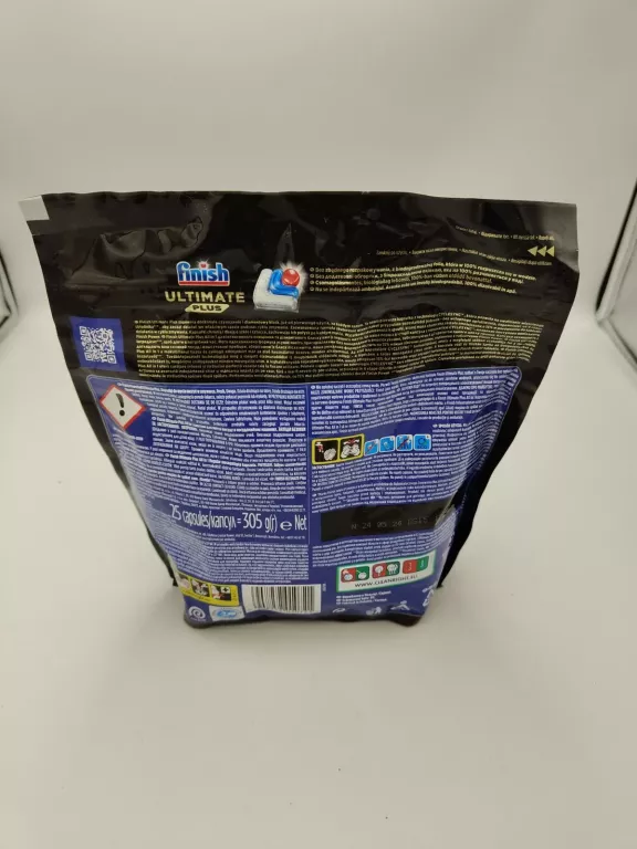 KAPSUŁKI DO ZMYWARKI FINISH POWERBALL ULTIMATE PLUS ALL IN ONE 25 SZT