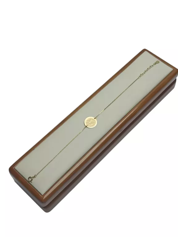 ŚLICZNA SREBRNA BRANSOLETKA ANKIER (1,47G, 20CM)