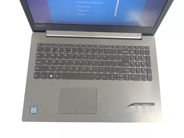 LAPTOP LENOVO IDEAPAD 320 + ŁADOWARKA, I3- 6 GEN, 12GB RAM, 512GB HDD
