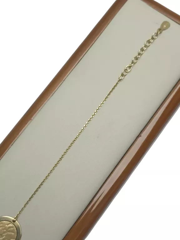 ŚLICZNA SREBRNA BRANSOLETKA ANKIER (1,47G, 20CM)