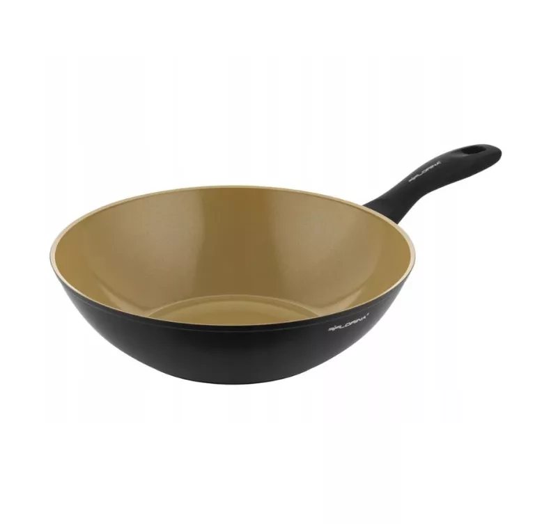 PATELNIA ALUMINIOWA WOK AMVEGAN FLORINA 28 CM -5905031352751