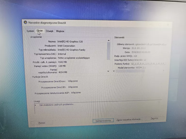 LAPTOP HP 250 G6 8/128GB I3 ZASILACZ