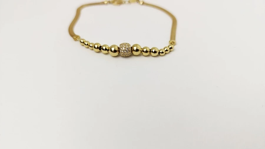 zjawiskowa-zlota-bransoletka-585-kuleczki-392g-ean-gtin-696971827656