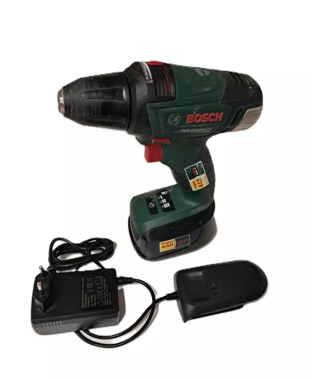 WKRĘTARKA BOSCH PSR 18 LI-2 + ŁADOWARKA
