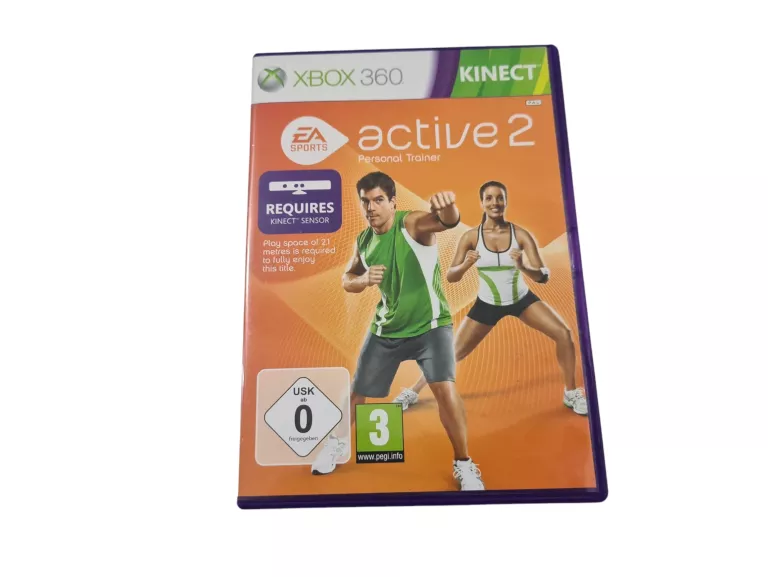 TRENUJ XBOX 360 EA ACTIVE 2 PERSONAL TRAINER WYLEWAJ Z SIEBIE SIÓDME POTY