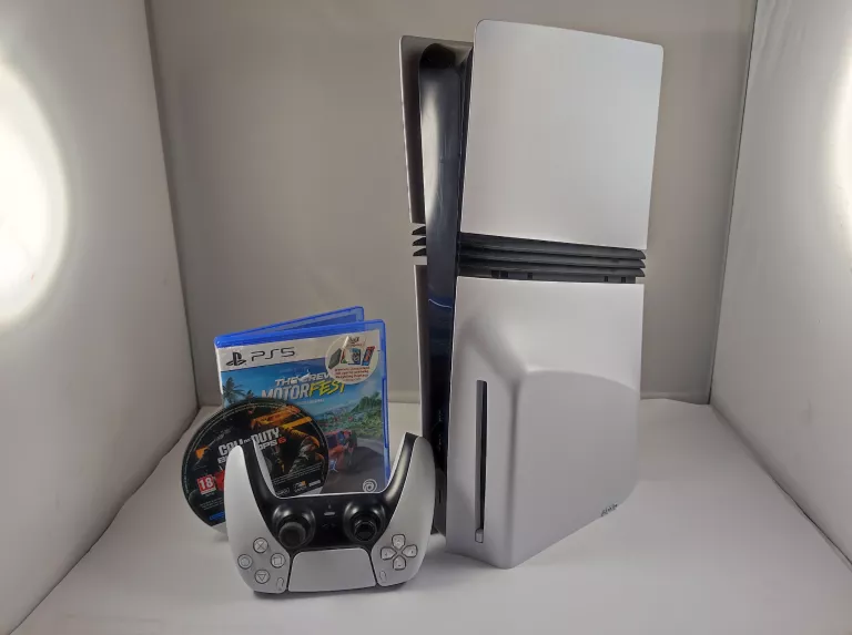 KONSOLA PS5 PRO 2TB Z NAPĘDEM, PAD, GRY, KOMPLET