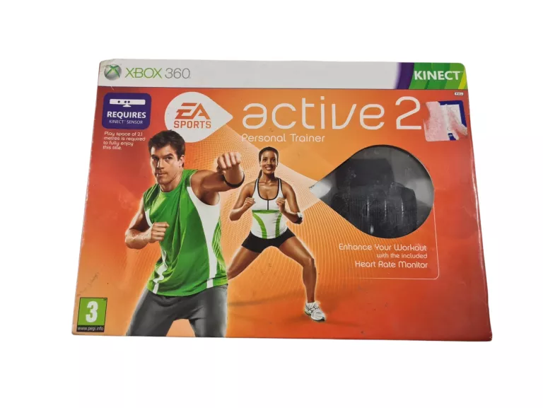TRENUJ XBOX 360 EA ACTIVE 2 PERSONAL TRAINER WYLEWAJ Z SIEBIE SIÓDME POTY