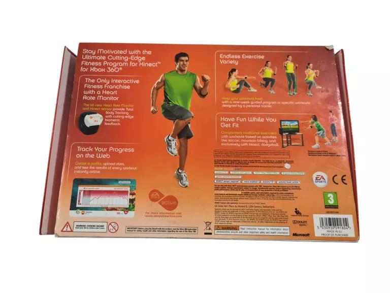 TRENUJ XBOX 360 EA ACTIVE 2 PERSONAL TRAINER WYLEWAJ Z SIEBIE SIÓDME POTY