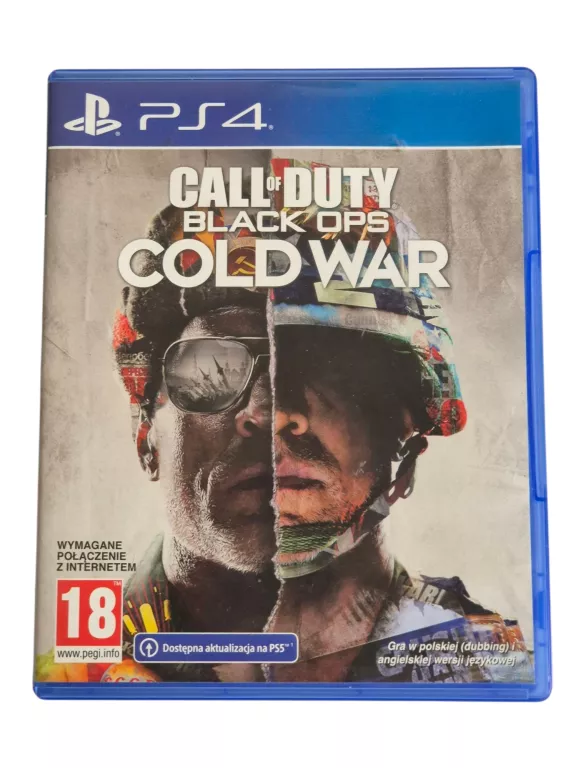 PS4 CALL OF DUTY BLACK OPS COLD WAR VER PL STAN PŁYTY 10/10
