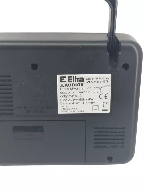 RADIO SIECIOWO-BATERYJNE ELTRA 9608