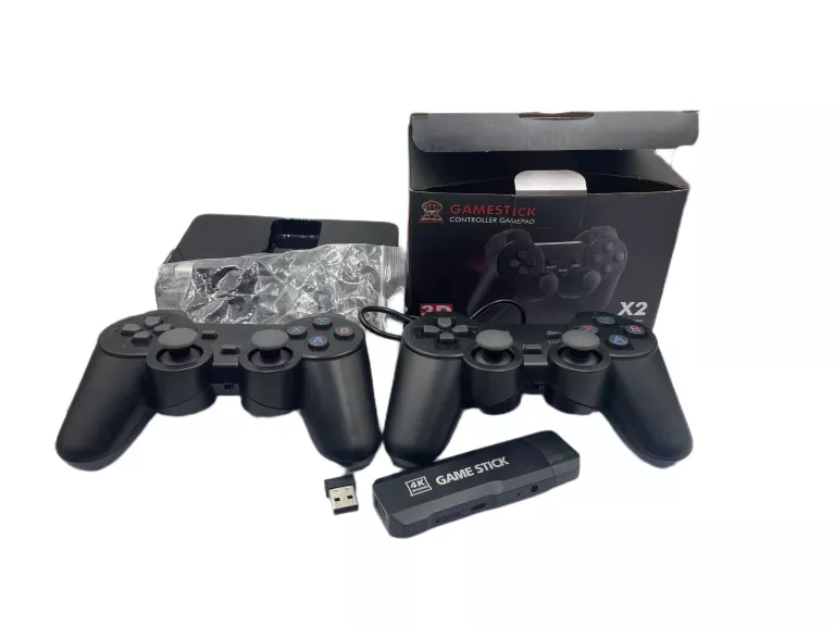 KONSOLA GAMESTICK CONTROLLER GAMEPAD + 2 PADY