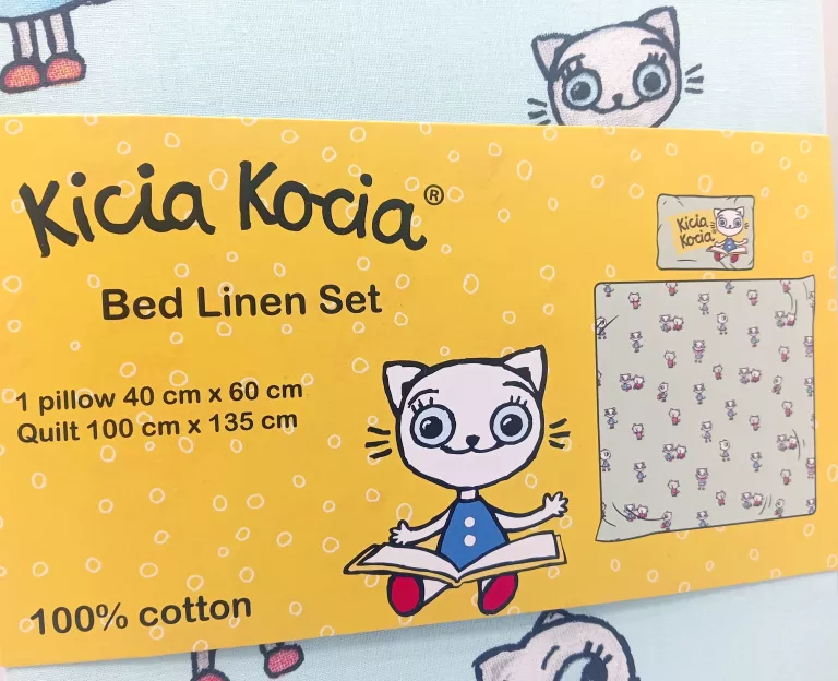 POŚCIEL KICIA KOCIA 100CMX135CM SINSAY