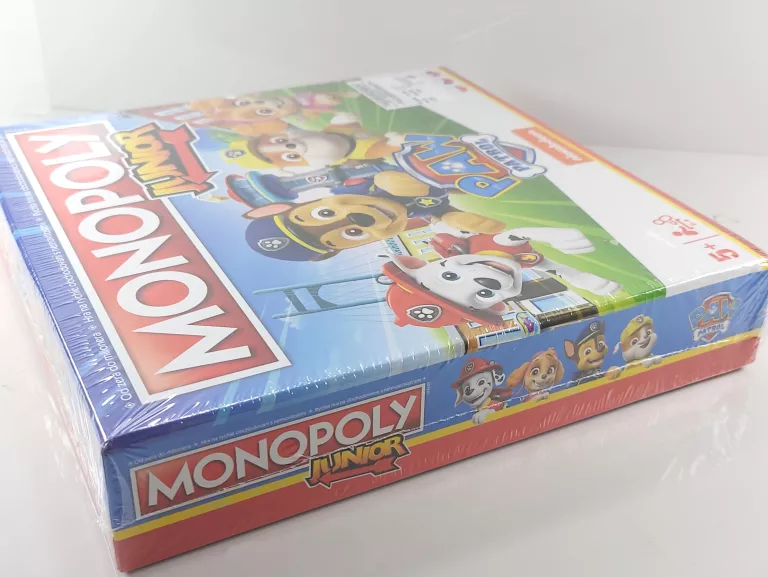 GRA PLANSZOWA MONOPOLY JUNIOR PSI PATROL HASBRO #FOLIA