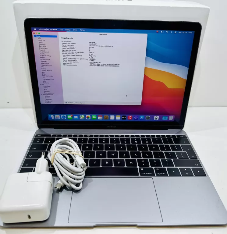 APPLE MACBOOK 12 RETINA SPACE GRAY (MJY32ZE/A) A1534