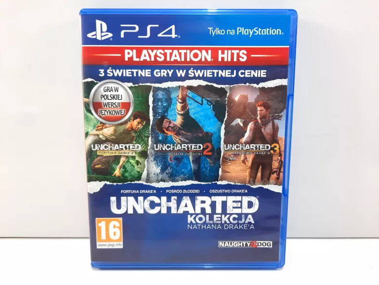 GRA PS4: UNCHARTED KOLEKCJA NATHANA DRAKE'A