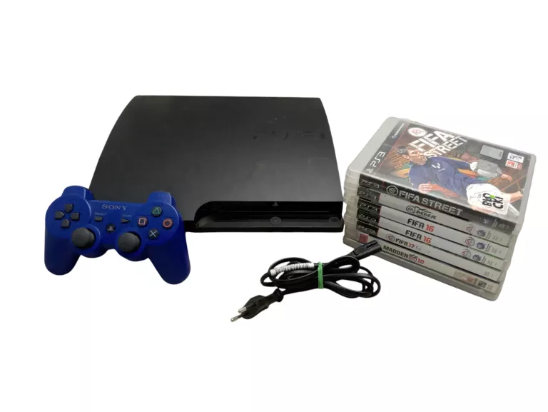 KONSOLA PS3 SLIM - ZESTAW Z GRAMI