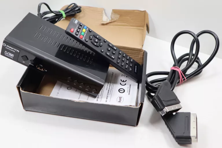 TUNER DEKODER DVBT2 DVBT 2 TV NAZIEMNEJ HEVC H.265 HDMI PVR EPG FULL HD US