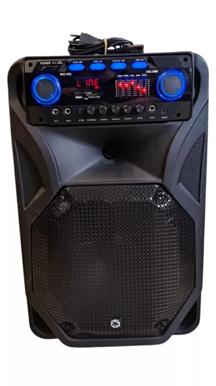 GŁOŚNIK PRZENOŚNY MANTA SPK5021PRO CZARNY 80W