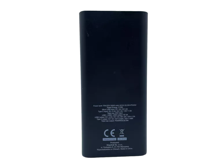 POWERBANK TRACER 30000 MAH TRABAT47062