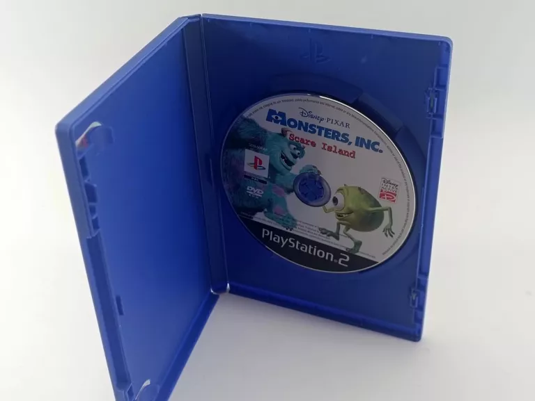 PS2 POTWORY I SPÓŁKA DISNEY PIXAR MONSTERS, INC SCARE ISLAND