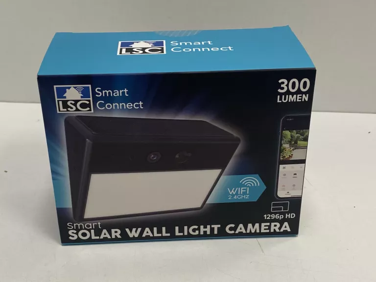 KAMERA LSC Z LAMPĄ SOLARNĄ 300 LM STAN BDB!