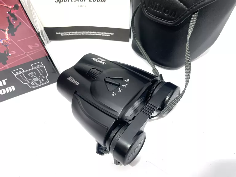 LORNETKA NIKON 8-24X25 SPORTSTAR ZOOM (CZARNA) Z PUDEŁKIEM