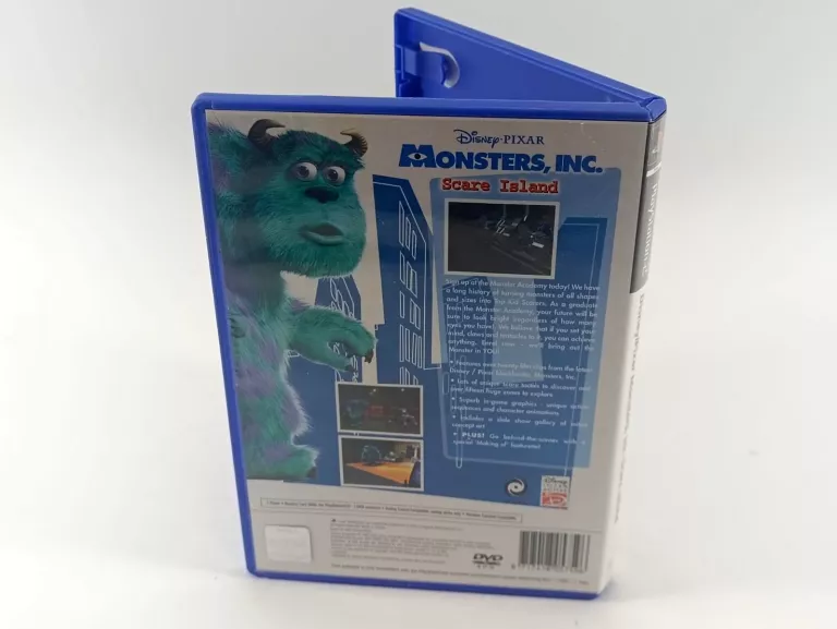 PS2 POTWORY I SPÓŁKA DISNEY PIXAR MONSTERS, INC SCARE ISLAND