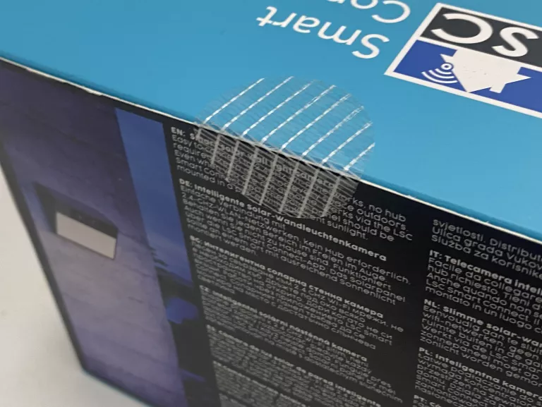 KAMERA LSC Z LAMPĄ SOLARNĄ 300 LM STAN BDB!
