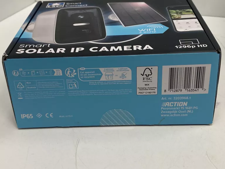 KAMERA LSC Z LAMPĄ SOLARNĄ 300 LM STAN BDB!