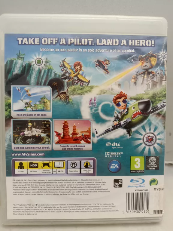 GRA NA PS3 MY SIMS SKY HEROES