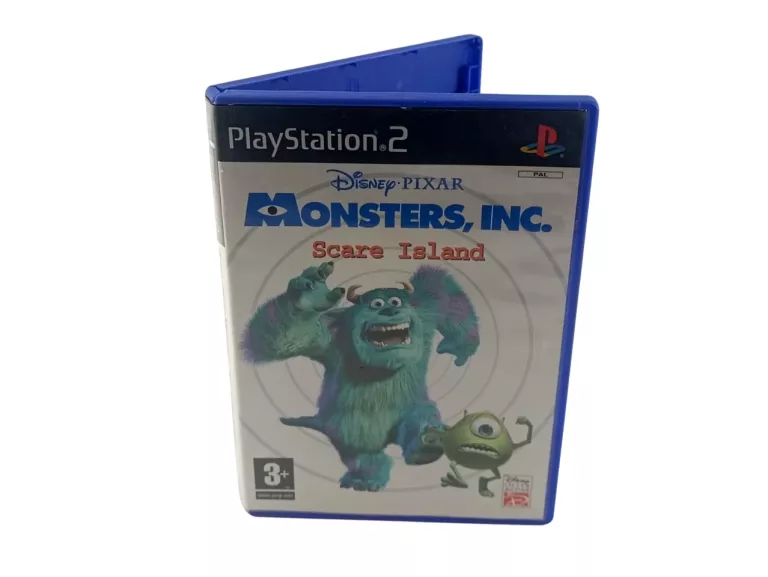 PS2 POTWORY I SPÓŁKA DISNEY PIXAR MONSTERS, INC SCARE ISLAND