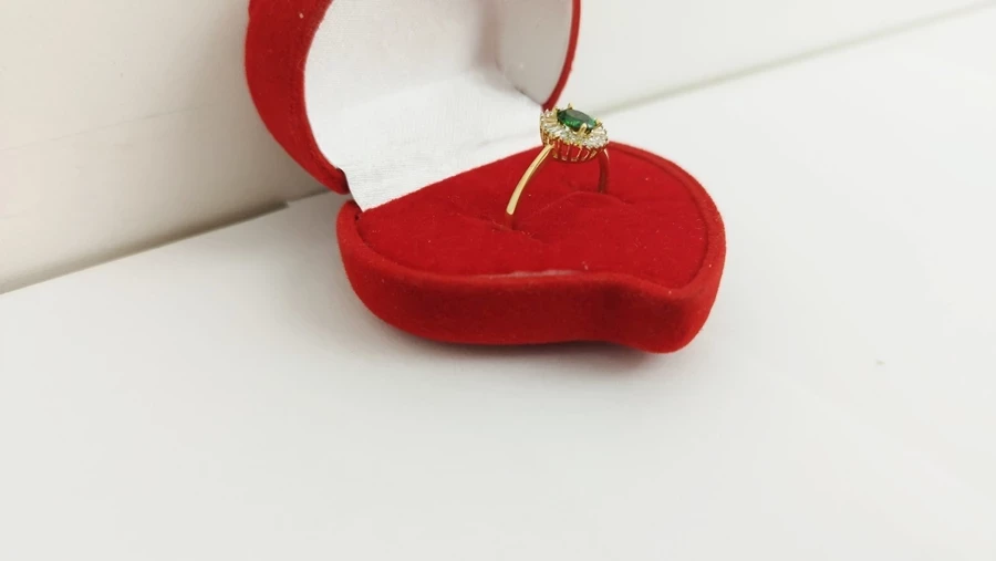 cudowny-zloty-pierscionek-szmaragd-cyrkonie-225g-stan-11323-2