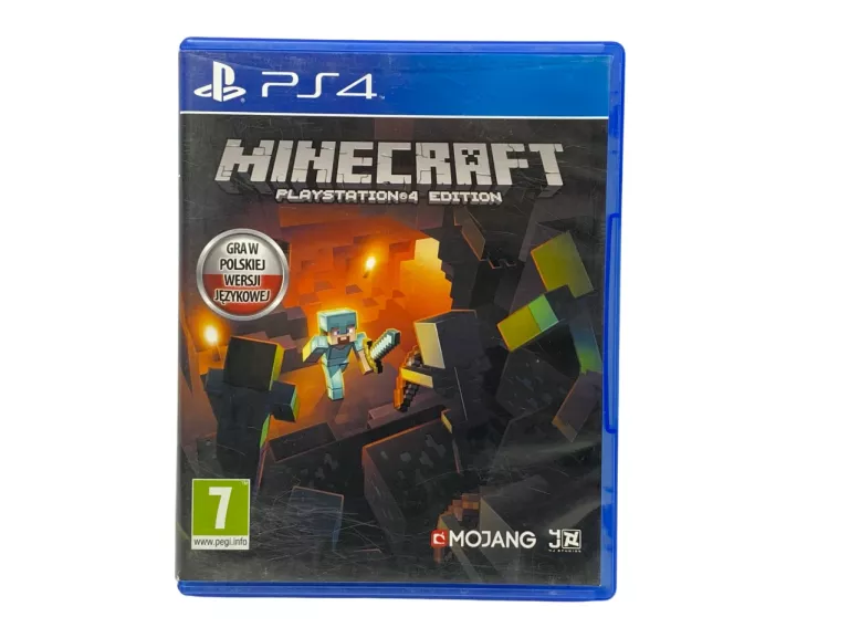 GRA MINECRAFT PLAYSTATION 4 EDITION PS4 PL POLSKA WERSJA