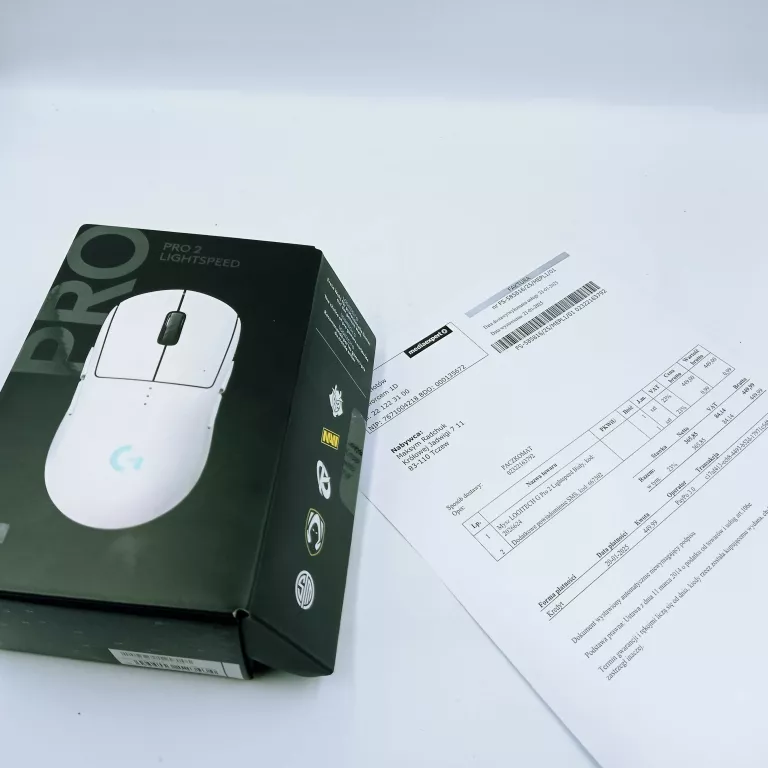 MYSZ BEZPRZEWODOWA LOGITECH G PRO 2 LIGHTSPEED BIAŁY GWARANCJA