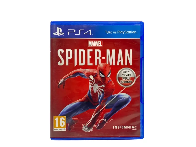 GRA MARVEL'S SPIDER-MAN PS4 PL POLSKA WERSJA SONY PLAYSTATION 4