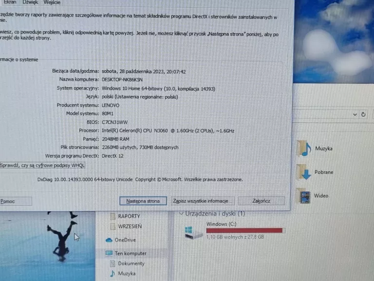 LENOVO YOGA 300-11IBR /CELERON /2GB/ 32GB