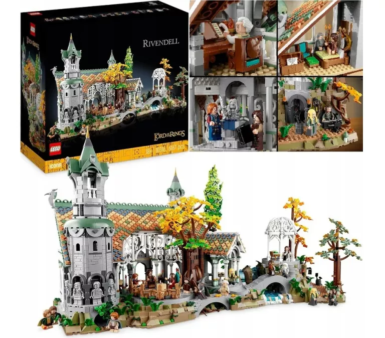 LEGO 10316 ICONS WŁADCA PIERŚCIENI: RIVENDELL